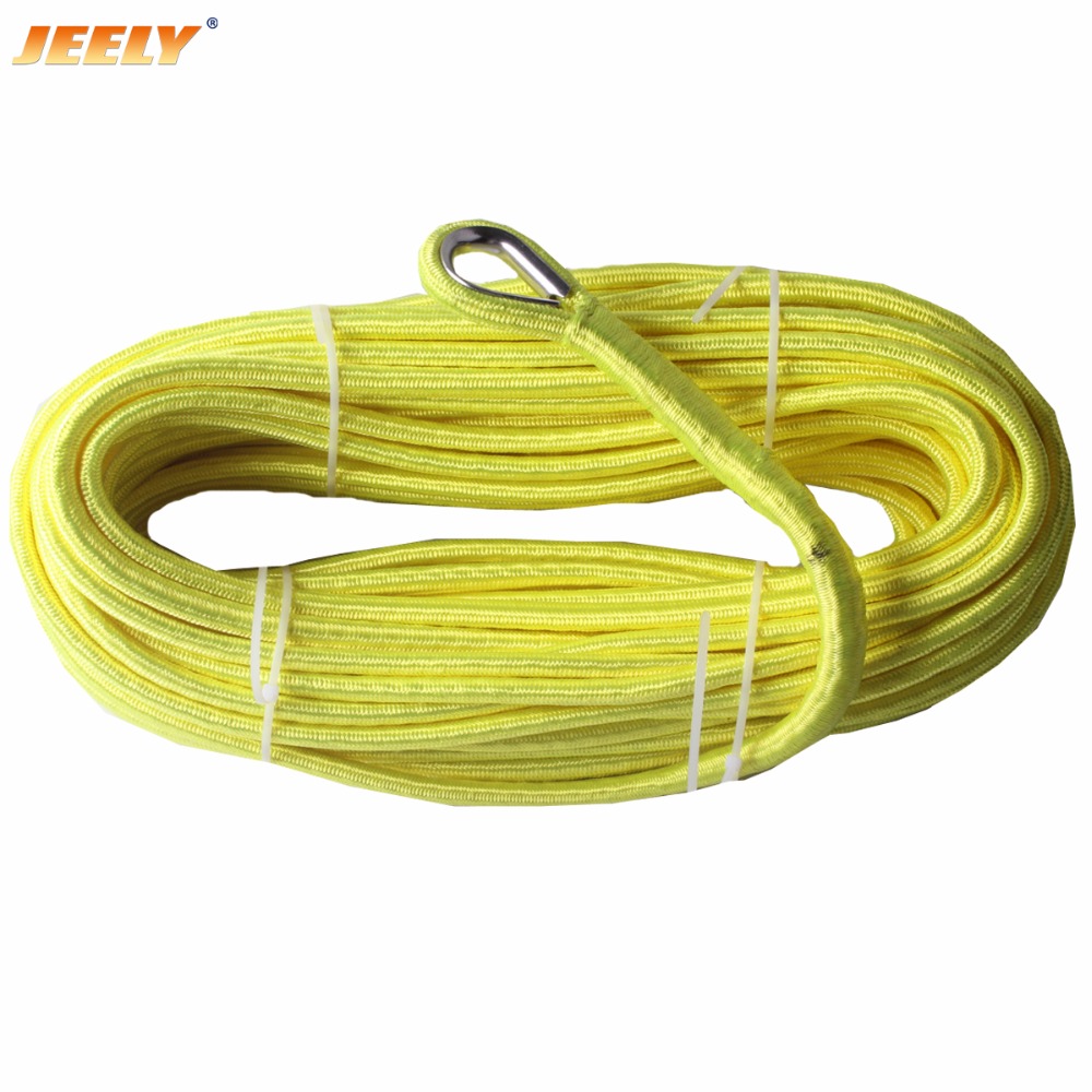 Núcleo de UHMWPE de 12 mm con cable de cabrestante con cubierta de UHMWPE