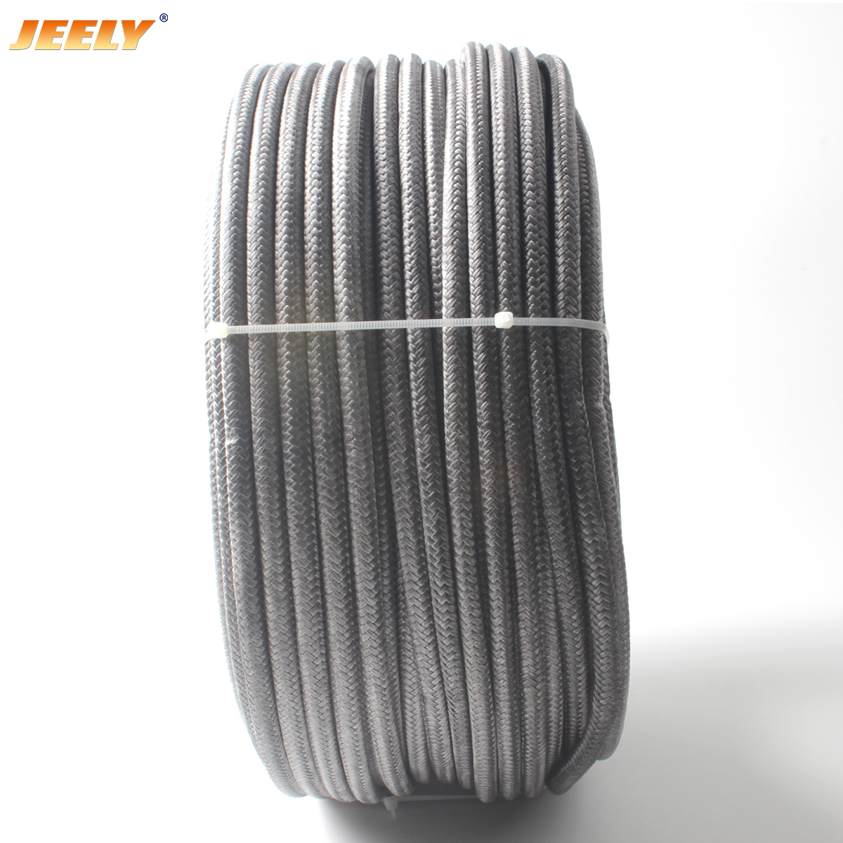 Núcleo de UHMWPE Spectra de 14 mm y 100 m con cubierta de poliéster Cuerda de remolque forrada con cabrestante para velero