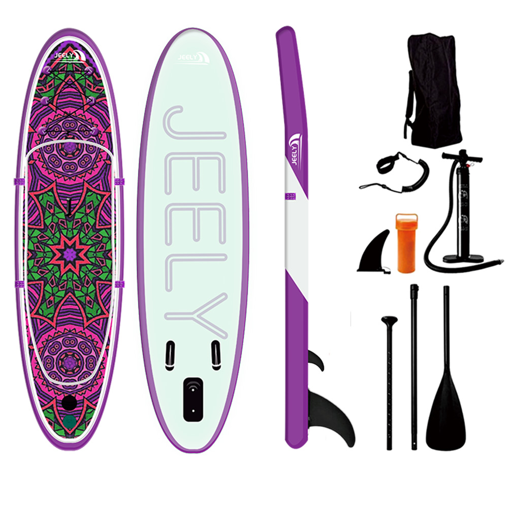 Jeely Hot Sales Estilo colorido Sup Board Stand Up Paddle Board