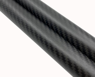 Tubo de fibra de carbono de sarga personalizado de alta calidad de 2,0 mm de longitud, 1000 mm de diámetro interior, 26 mm, 28 mm y 36 mm